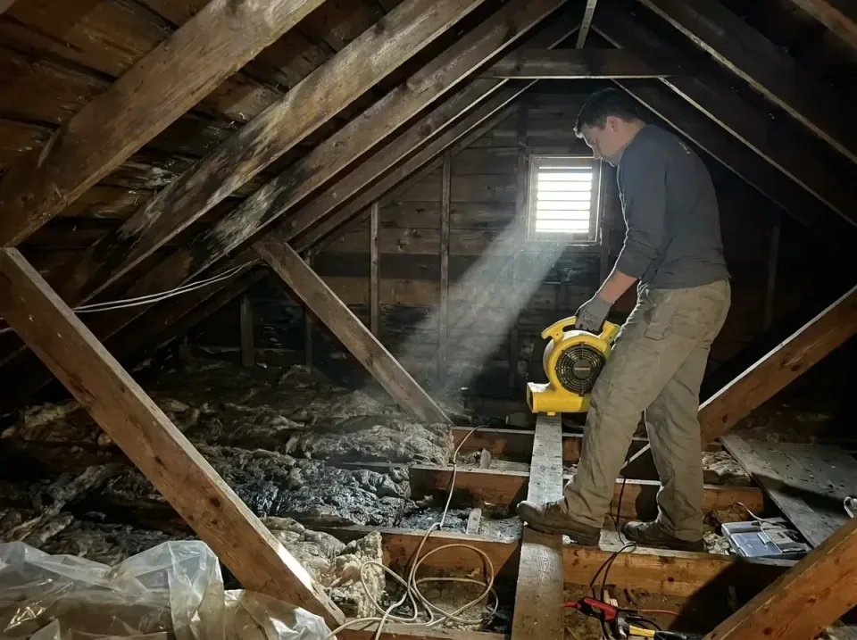 attic-water-damage-drying-proc-007 — frequently asked questions, Emergency Water Extraction & 24/7 Flood Response in Hertfor…